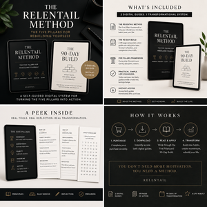 The Relentail Method: The Five Pillars for Rebuilding Yourself + 90-Day Build